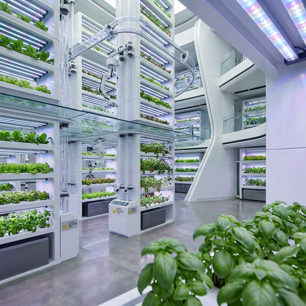 Vertical Farming Smart Irrigation
